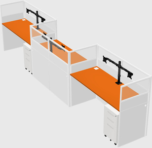 Rectangular cubicles