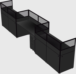 Rectangular cubicles