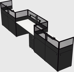 Rectangular cubicles