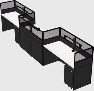 Rectangular cubicles