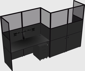 Rectangular cubicles