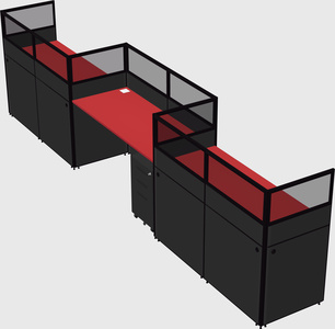 Rectangular cubicles
