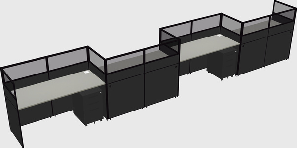 Rectangular cubicles