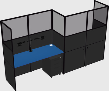 Rectangular cubicles
