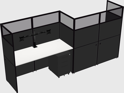 Rectangular cubicles