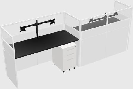 Rectangular cubicles