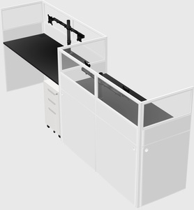 Rectangular cubicles