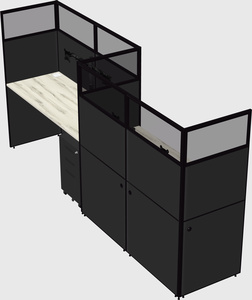 Rectangular cubicles