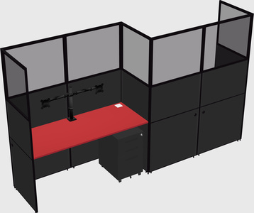 Rectangular cubicles