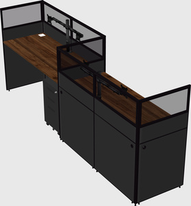 Rectangular cubicles