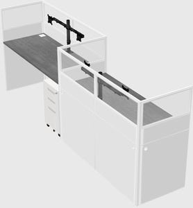 Rectangular cubicles