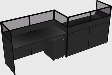 Rectangular cubicles