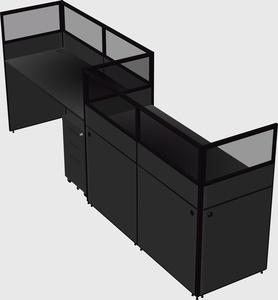 Rectangular cubicles