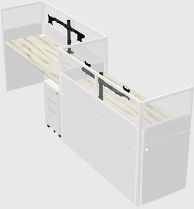 Rectangular cubicles