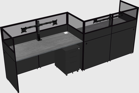 Rectangular cubicles