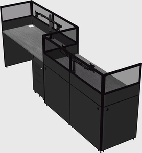 Rectangular cubicles