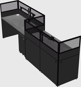 Rectangular cubicles