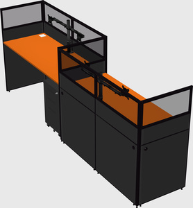 Rectangular cubicles