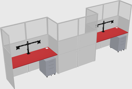 Rectangular cubicles