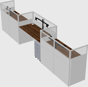 Rectangular cubicles