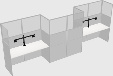 Cabines rectangulaires
