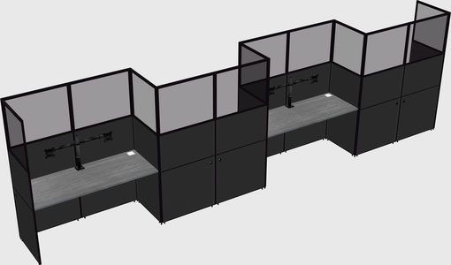 Rectangular cubicles