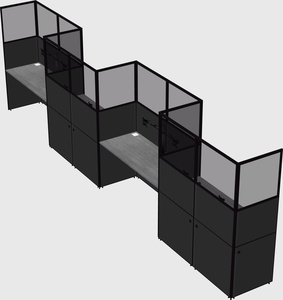 Rectangular cubicles
