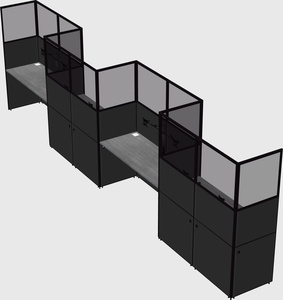 Rectangular cubicles