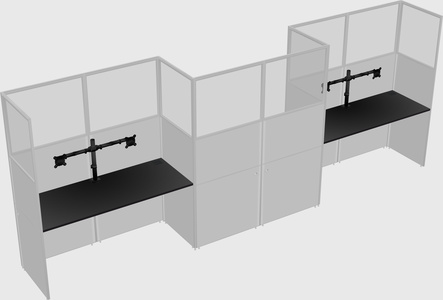 Rectangular cubicles