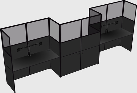 Cabines rectangulaires