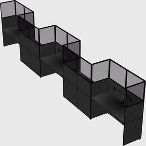 Cabines rectangulaires