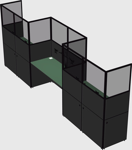Rectangular cubicles