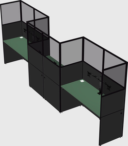 Rectangular cubicles
