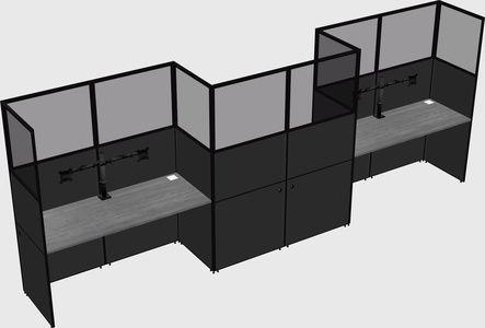 Rectangular cubicles