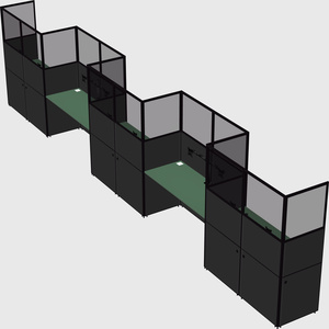 Rectangular cubicles