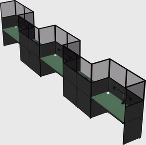 Rectangular cubicles