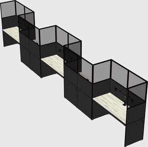 Cabines rectangulaires
