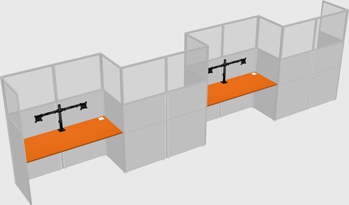 Rectangular cubicles
