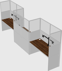 Rectangular cubicles