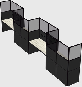 Rectangular cubicles