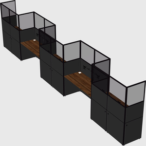 Rectangular cubicles