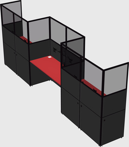 Rectangular cubicles
