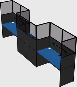 Cabines rectangulaires