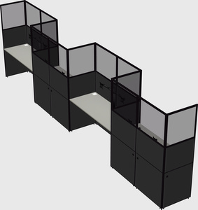 Cabines rectangulaires