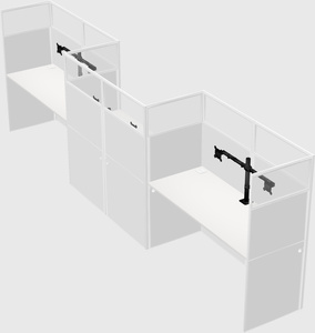 Rectangular cubicles