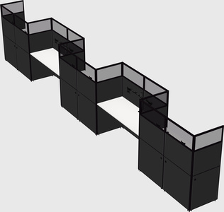 Rectangular cubicles