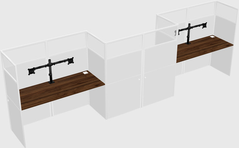 Rectangular cubicles