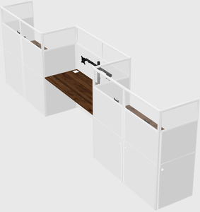 Rectangular cubicles