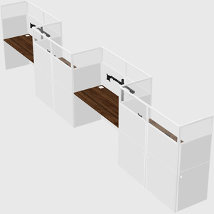 Rectangular cubicles