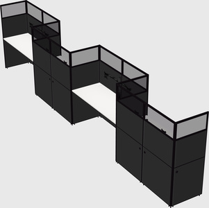 Cabines rectangulaires